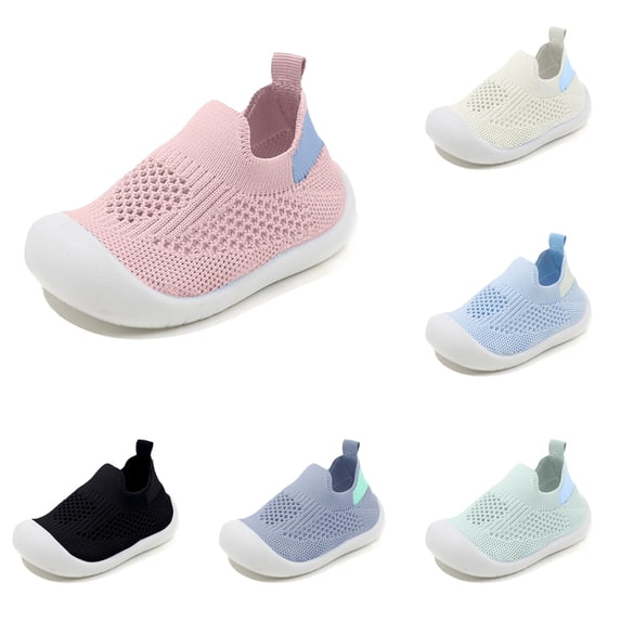 Baby Shoes Boys Girls Breathable Non Walking Sock Shoes First Walking Shoes With Soft Rubber Sole Toddler Slipper Sneaker