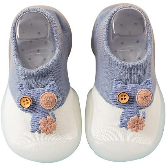 Baby Shoes Boys Girls First Walking Shoes Non Slip Soft Sole Sneakers Toddler Infant Babygirl Sock Shoes