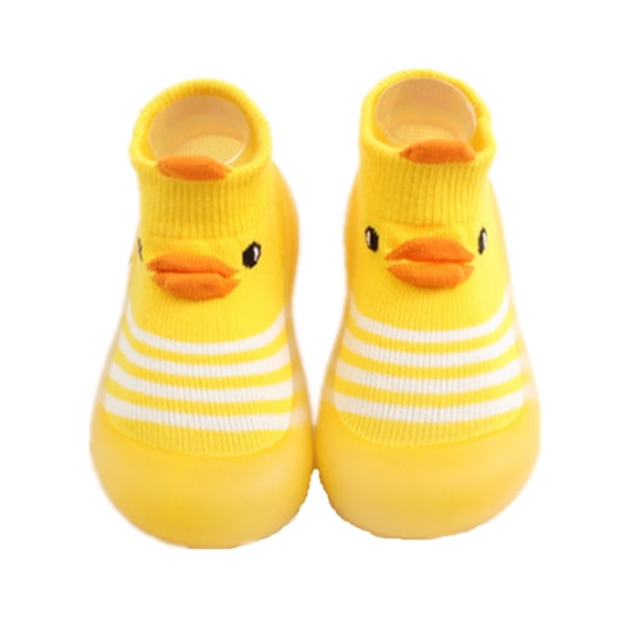 Baby Shoes Boys Girls First Walking Shoes Non Slip Soft Sole Sneakers Toddler Infant Sock Shoes