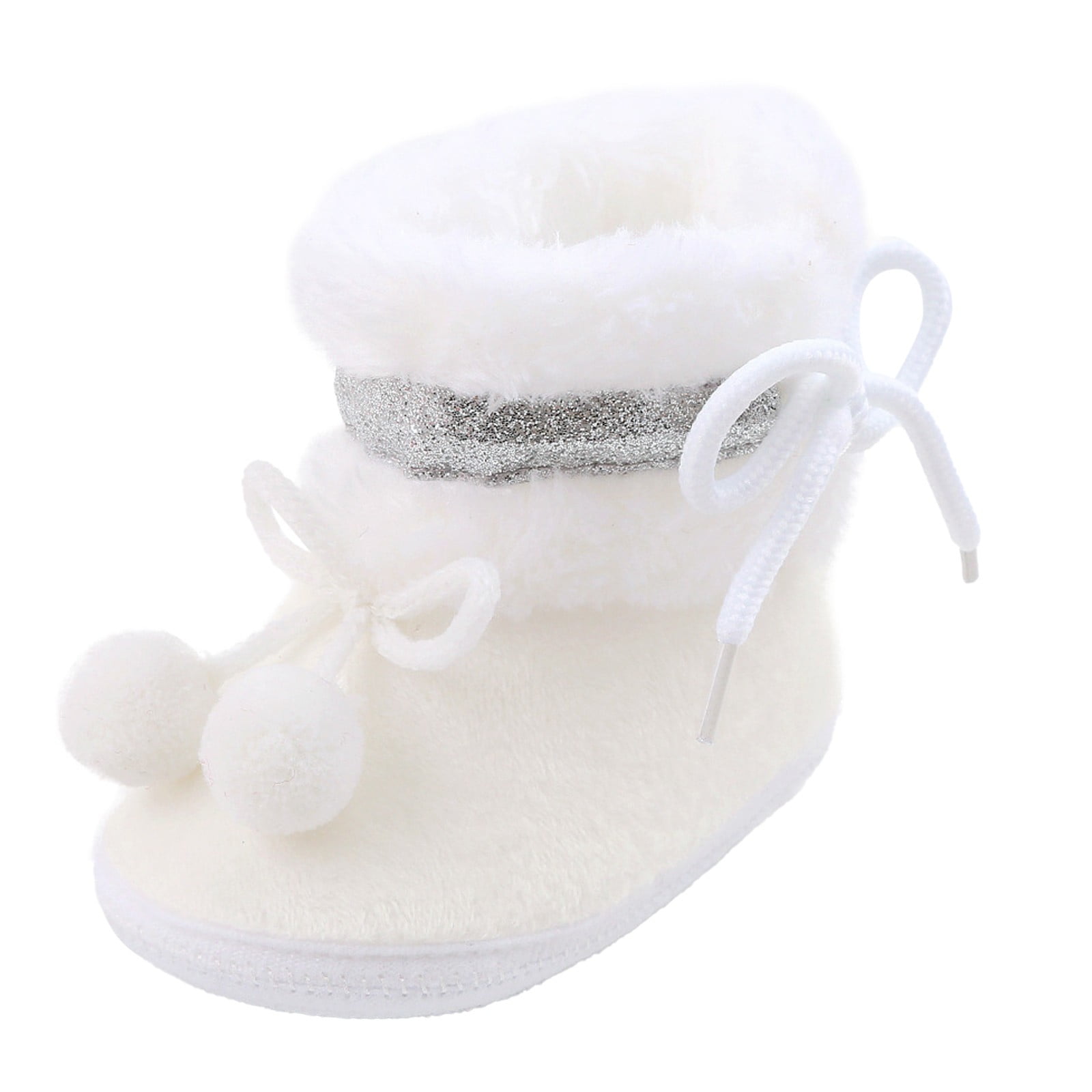 Baby Shoes Fashion Flat Warm Boots Bag Soft Sole Toddler Booties Size 4