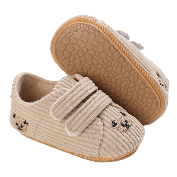 Baby Shoes Footwear Sporty Shoes Flexible Prewalker Shoes Cotton Sneaker Infant Cartoon First Walking Shoes for Boy Girl