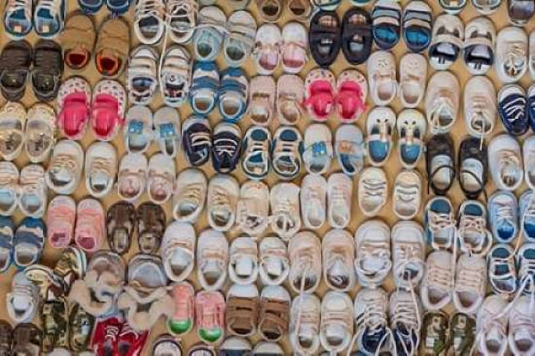 Baby Shoes III Canvas Art - Kathy Mahan (24 x 36)
