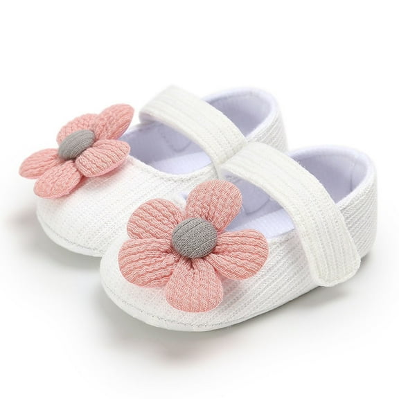 Baby Shoes Princess Toddler Shoes Soft Non-Slip Crib Shoes Fashion Footwear Baby First Walking Shoes
