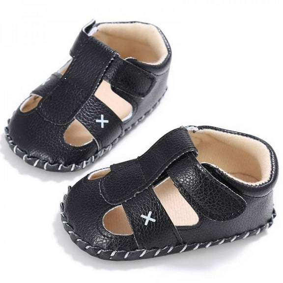 Baby Shoes Summer Baby Boy Girl Soft PU Leather Crib Prewalker First Walkers Shoes