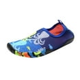 thumbnail image 1 of Baby Shoes Summer Cartoon Outdoors Water Shoes Barefoot Quick-Dry Aqua Socks Non- Rubber Sole Snorkeling Shoes 3-8Y Boys' Sneakers,Size 5 Years-6 Years, 1 of 4