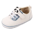 thumbnail image 1 of Baby Shoes Summer Shoes Soft Sole Cartoon Panda Lace Up Casual Shoes Princess Shoes Toddler Girl Sneakers,Size 0 Months-6 Months, 1 of 5