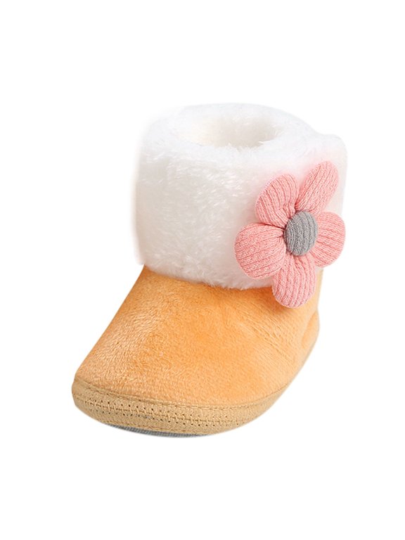 Baby Shoes Toddler Shoes Warm Boots Shoes Fashion Printing Non Breathable Boots Size 8 Girls Shoes Toddler Boys Winter Boots Walking Shoes 6-12 Months Booths for Kids Winter for Babies Baby Boy Snow