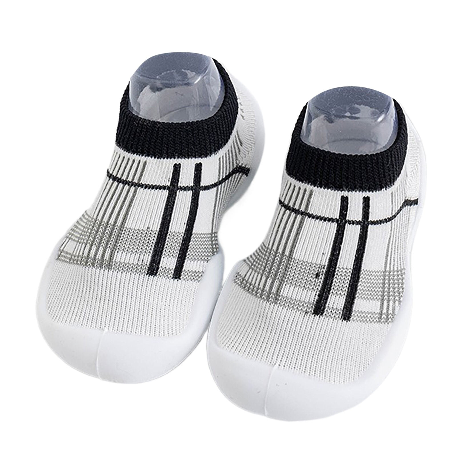 Baby Shoes Walking Non Indoor Walking Shoes Breathable Warm Elastic Sock Shoes With Memory Sole Toes Outdoor Sneakers Boys Sneakers,Size 5 Months-8 Months