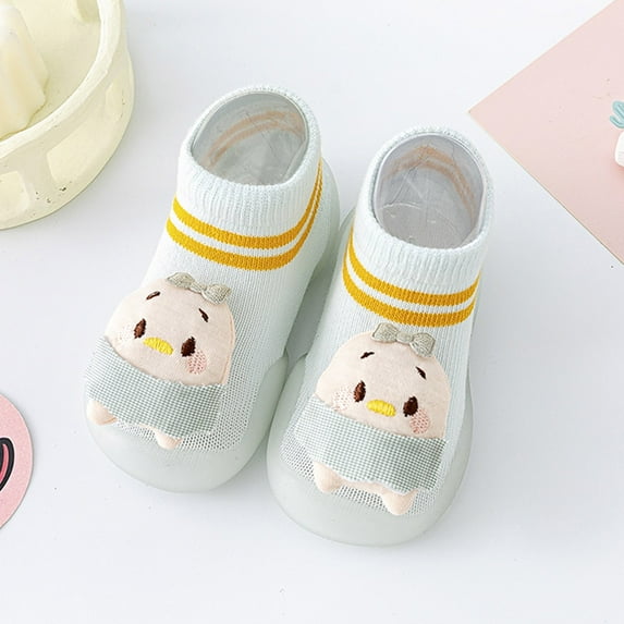 Baby Shoes for Boys Size 5 3d Embroidery Pattern Quick-Dry Sock Shoes Fall Toddler Slippers Boys & Girls Sneakers