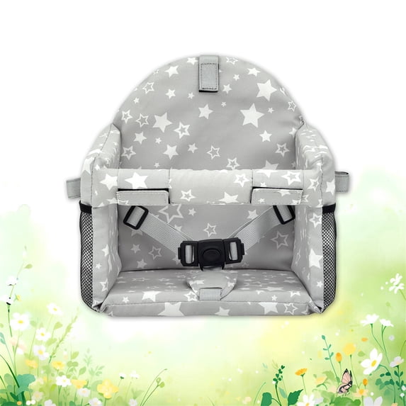 Baby Shopping Cart Cover 2 in 1 High Chair Cover with Clear Phone Pouch Thick Padded Machine Washable Reversible Pattern for Infant Toddler