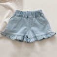 thumbnail image 1 of Baby Shorts Infant Shorts Summer Clothes Girls Tassel Denim Ripped Denim Short Jeans Fashion Outwear Infant Girls, 1 of 4