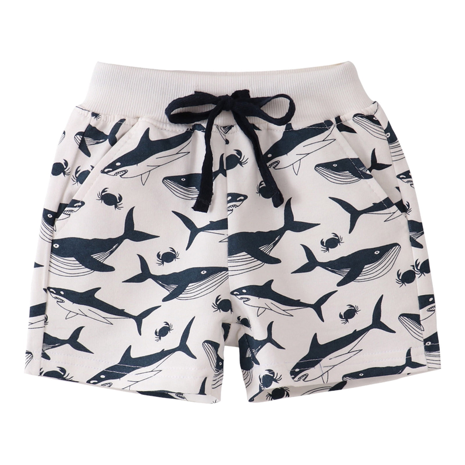 Babies Print Trims Cargo Shorts main image 0