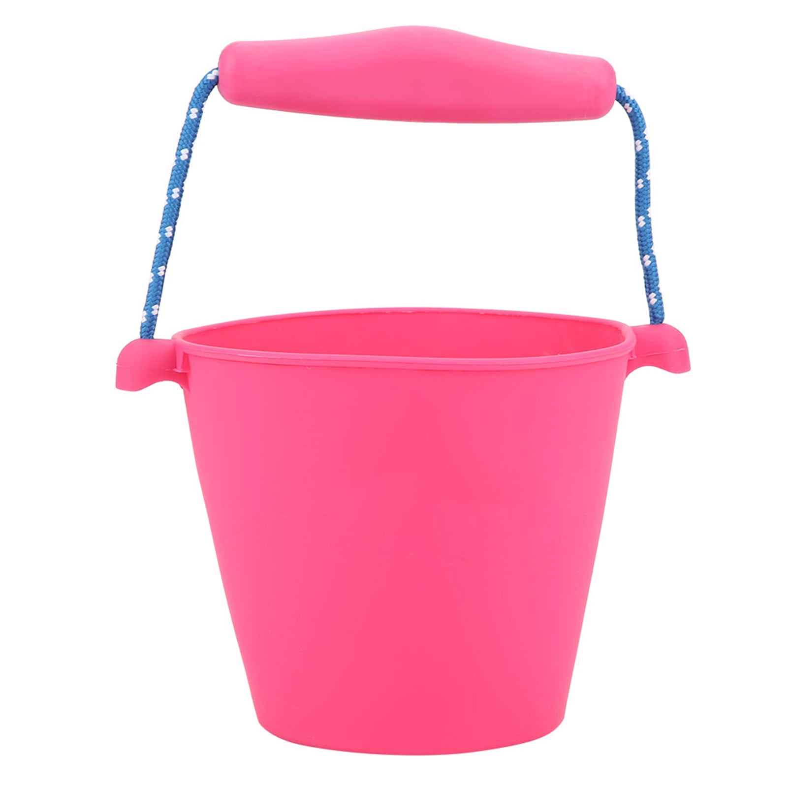 Baby Shower Bath Bucket Silicone Fordable Folding Hand held Barrel Toy