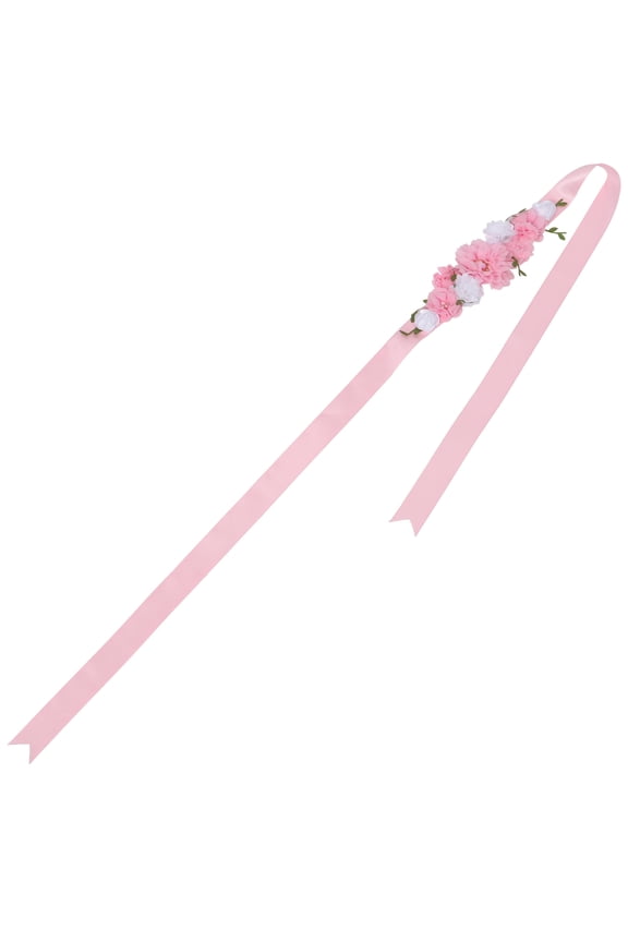 Flower Maternity Belt Cotton 1Pcs Decorative Belt for Pregnancy