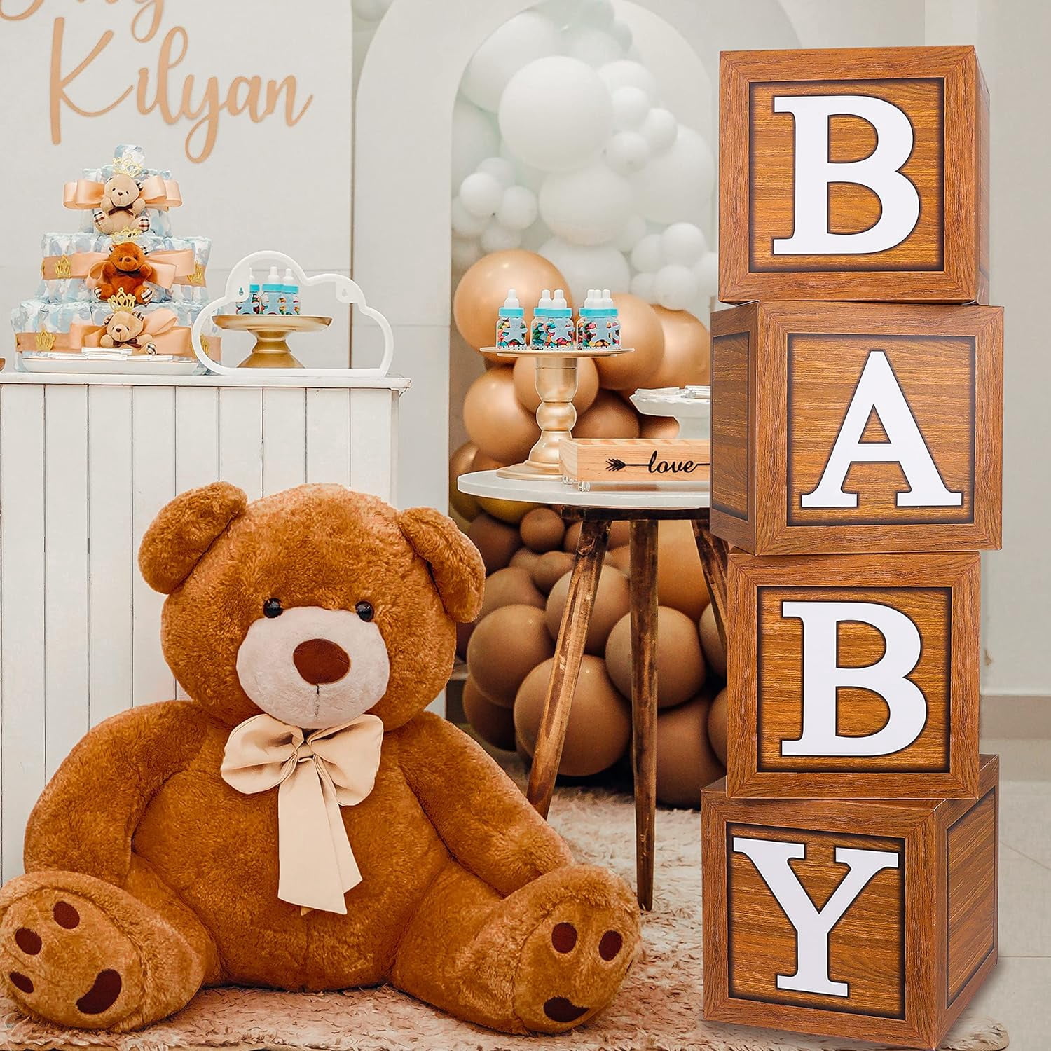 Woodland Bear Baby Shower Woodland Bear Boy Baby Shower Invitation