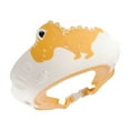 thumbnail image 1 of Baby Shower Cap Shield, Shower Cap for Kids, Visor Hat for Eye and Ear Protection for 0-9 Years Old Children,Cute Dinosaur/Crocodile/Hippo shape Makes the Baby Bath More Fun, 1 of 5