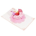 thumbnail image 1 of Baby Shower Card, Baby Girl Card, Congratulations Card, Congrats Newborn Pop Up Card for New Birthday,3D Baby Carriage Card, 1 of 6