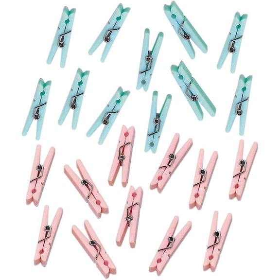 Baby Shower Clothespins Favor (24 Count) - Party Supplies