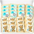 Baby Shower Cookies Baby Boy 24 PACK Dessert Table Party Favors ...