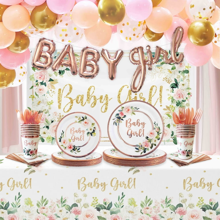 Shower Decorations Party City Oh Baby Floral Baby Shower Birthday