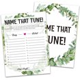 Baby Shower Game Cards Set Name That Tune Game for Gender Neutral