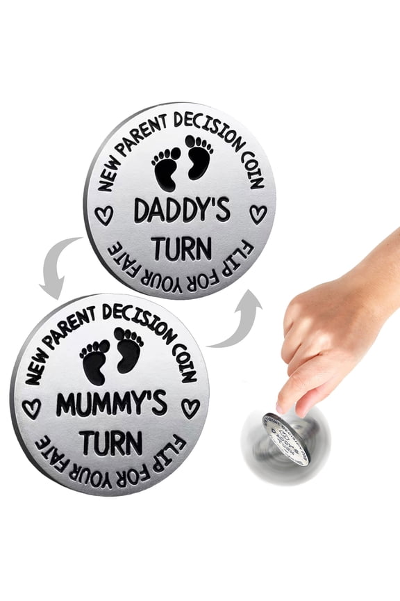 Baby Shower Gifts Parents Decision Tokens for New Mom&Dad,Funny New Baby Gifts New Mom Gifts New Parents Gifts for Couples,Postpartum Gifts for Mom Essentials