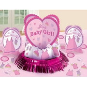 Amscan Shower with Love Baby Girl Table Decorating Kit, Sizes, Multi Color