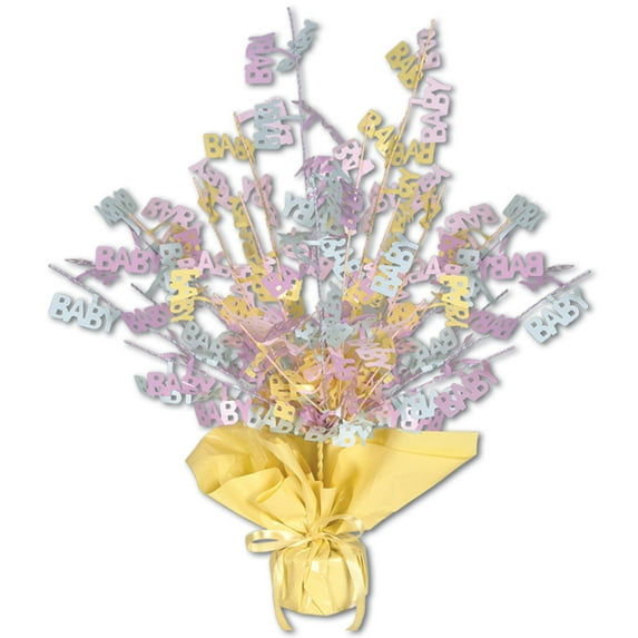 Baby Shower Gleam 'N Burst Centerpiece Party Accessory (1 count) (1/Pkg)