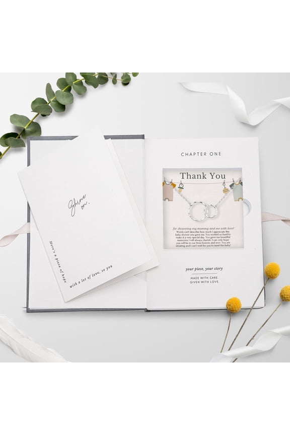 Pregnancy Shower Necklace – Thank You Gift for Her