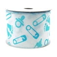 thumbnail image 1 of Baby Shower Items Polyester Wired Ribbon, 2-1/2-inch, 10-yard, 1 of 2