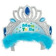 Baby Shower Mom To Be Tiara, Blue, 1ct