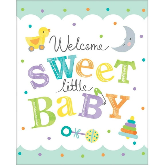 Baby Shower Party Impressions 'Sweet Little Baby' Invitation Postcards With Envelopes (8ct)