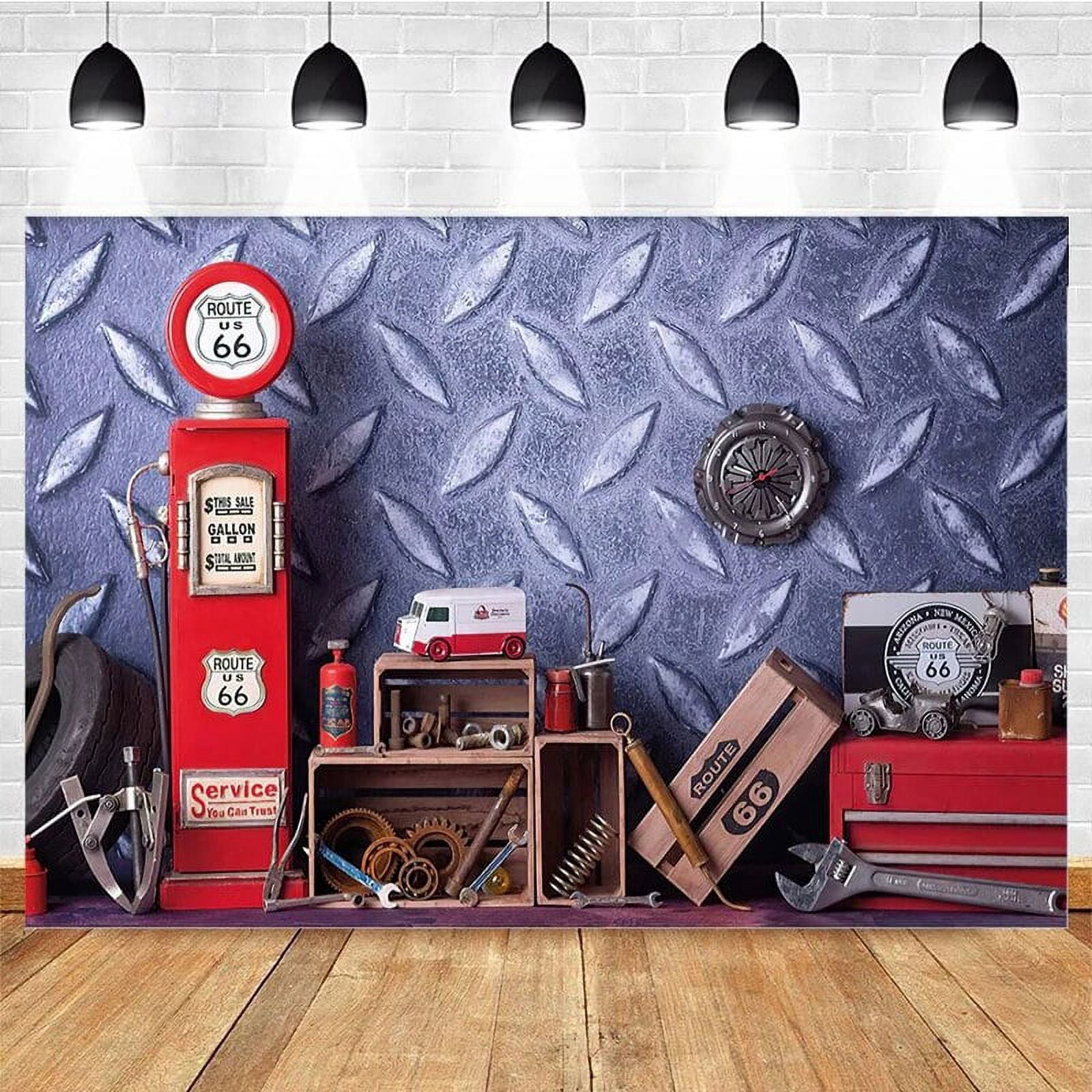 Baby Shower Photography Background Repair Shop Decoration Props Child ...