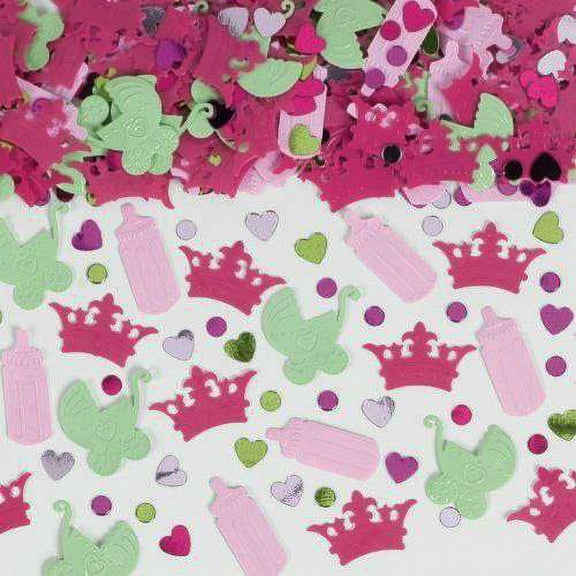 Baby Shower Princess Pink Confetti (2.5oz)