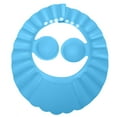 Baby Shower Shampoo Bathing Hat Silicone Hair Sunshade Shield Ear