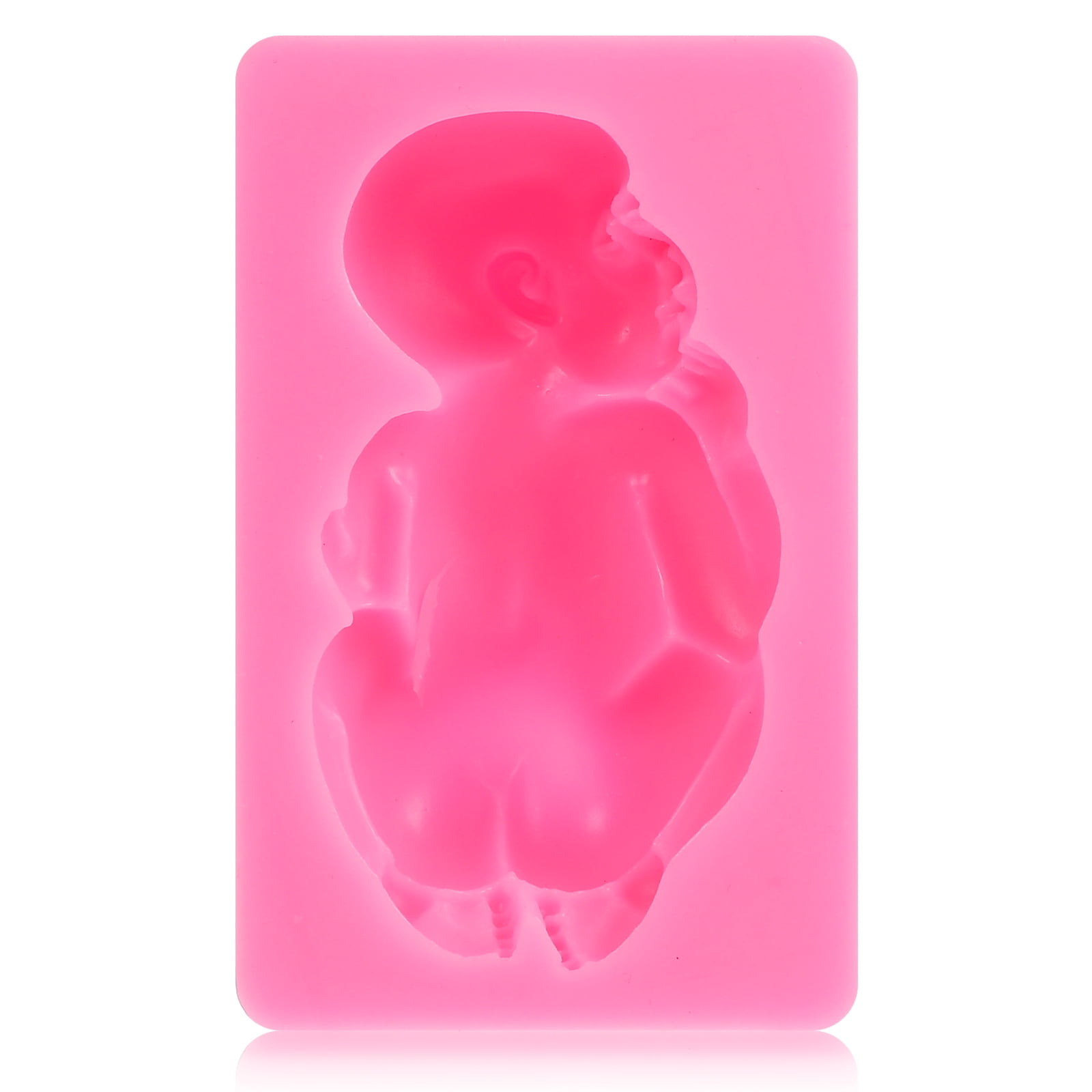 Baby Shower Silicone Cake Moulds - 3D Sleeping Baby Fondant & Candy ...