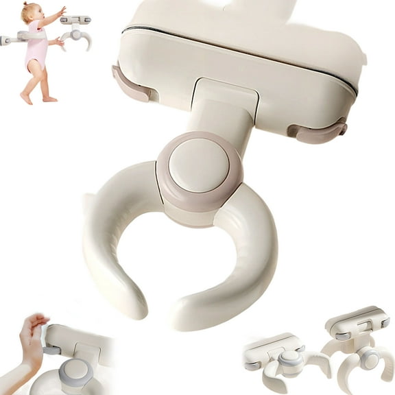 Baby Shower Stand - Wall Mount Baby Shower Standing Support, Adjustable Height,Foldable Baby Bath Support Stand for 6-36 Months Toddler Standing Assistance