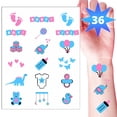 Baby Shower Tattoos 36 Temporary Tattoos for Pregnancy Celebration