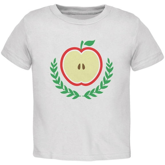 Baby Shower Theme Apple of My Eye White Toddler T-Shirt - 3T