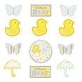 thumbnail image 1 of Baby Shower 'Tiny Bundle' Cutouts (12pc), 1 of 1