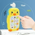 thumbnail image 1 of Baby Silicone Learning Phone, Teething Toy, 18 Months Old, Interactive Baby Music and Language Learning Toy with 12 Functions, The Hot Gift for Children, 1 of 1