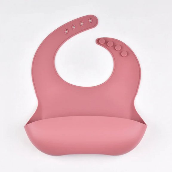 Baby Silicone Tray Bib Waterproof Soft 4-speed Adjustable Bibs Newborn Eating Food Isolate Dirt Feeding Saliva Pocke Kids Stuff