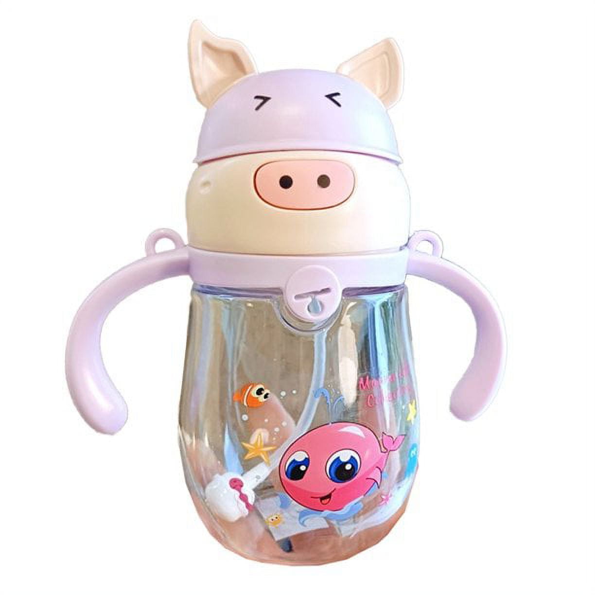 Donald Duck Infant Sippy Cup: Ideal For Toddlers With Spill-Proof Lid And Easy-Grip Handles