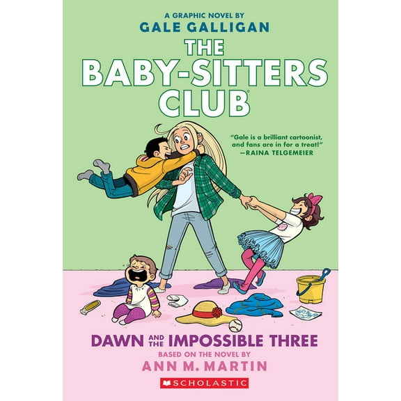 Baby-Sitters Club Graphix Dawn and the Impossible Three: A Graphic Novel (the Baby-Sitters Club #5) (Paperback)