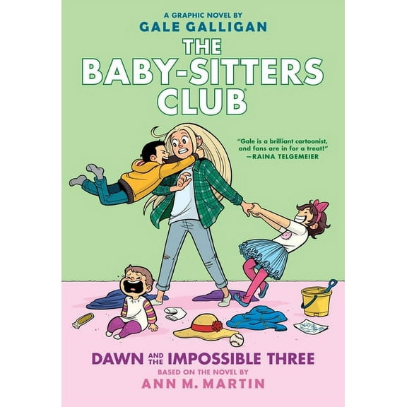 Baby-Sitters Club Graphix Dawn and the Impossible Three: A Graphic Novel (the Baby-Sitters Club #5): Volume 5, Book 5, (Hardcover)