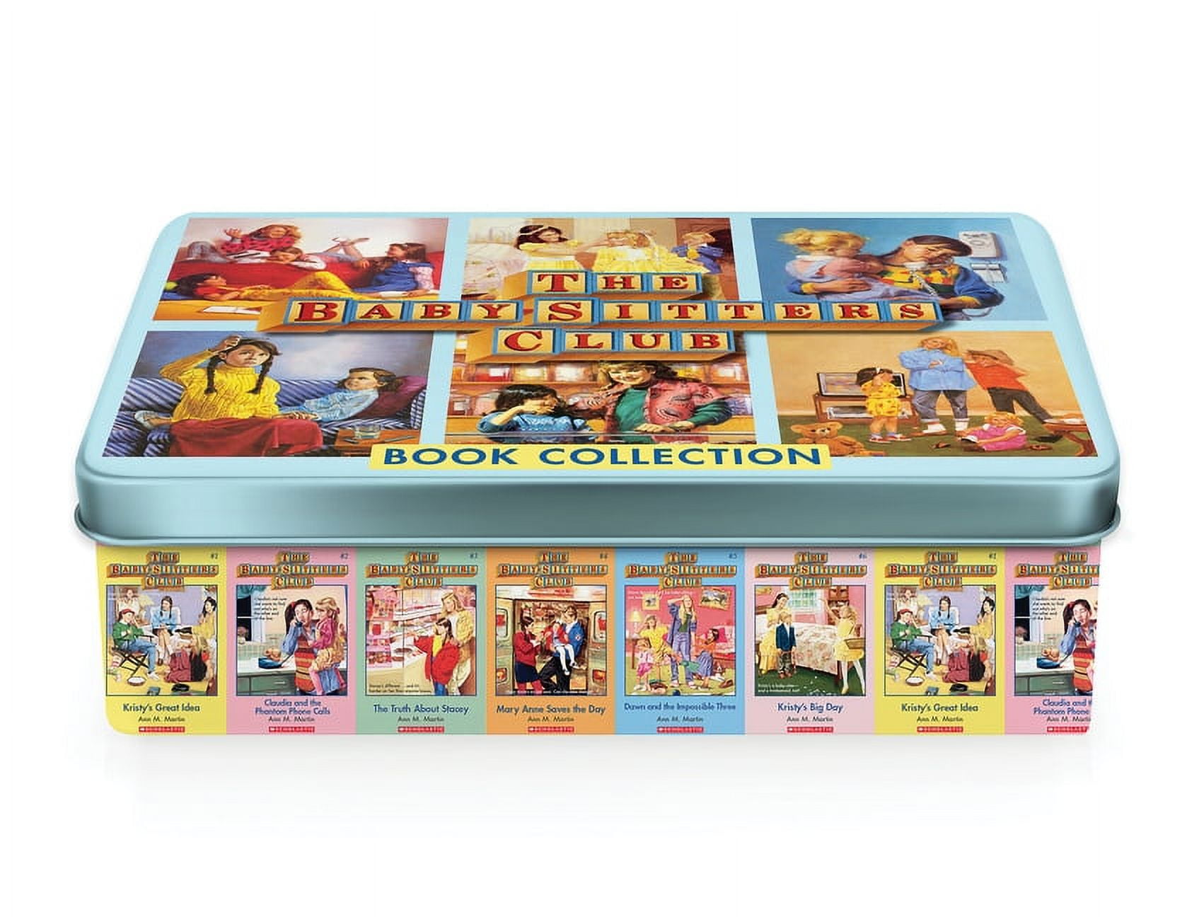 Baby-Sitters Club Retro Set, Books 1-6, Original Covers in BSC Tin