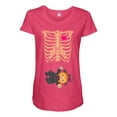 thumbnail image 1 of Baby Skeleton Baby Witch Halloween Horror Funny Maternity DT T-Shirt Tee, 1 of 2