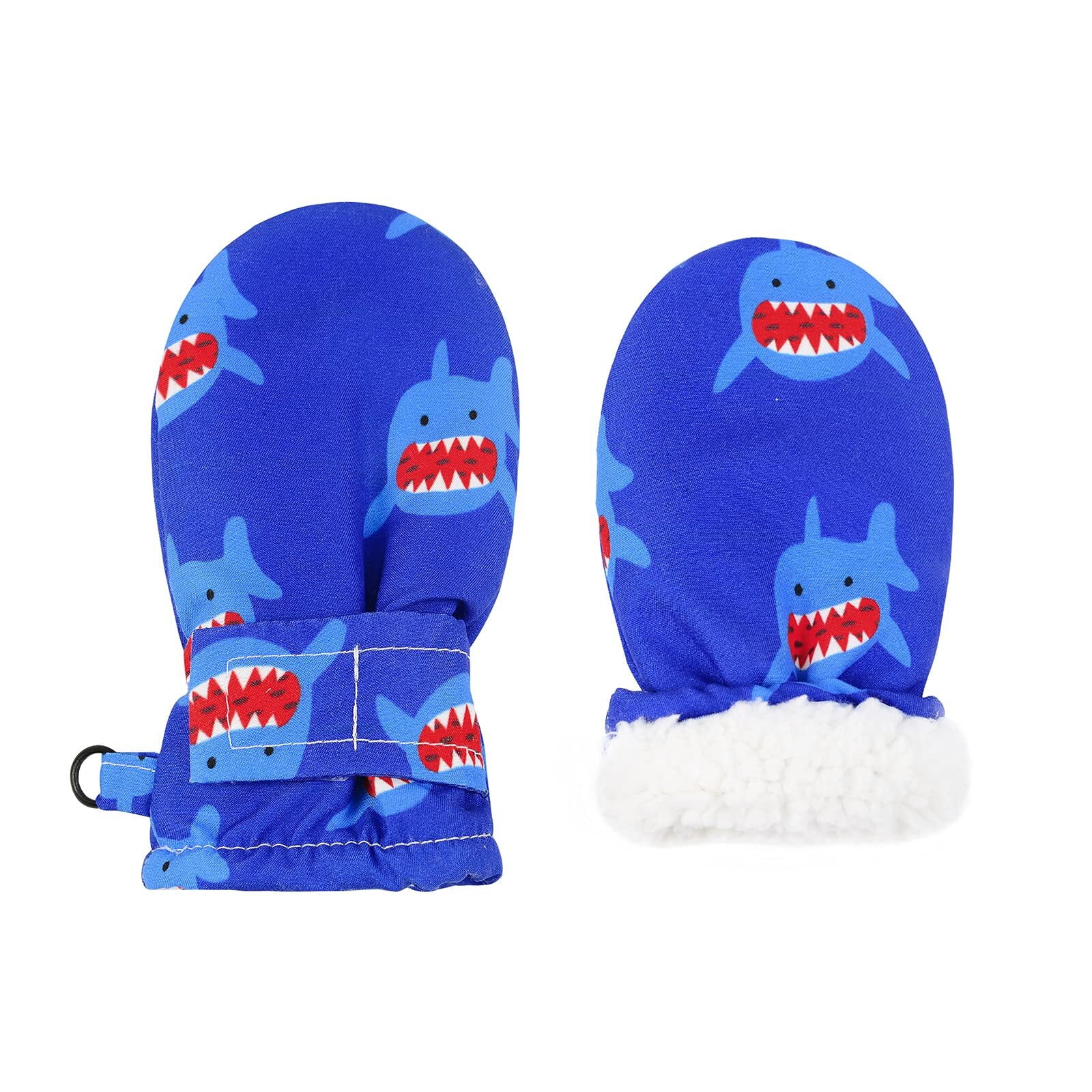 Children's Warm Plush Fleece Winter Mittens