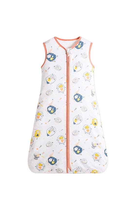 Baby Sleep Sack, 12-24 Months 100% Rayon Cotton Baby Sleeping Bag 2-Way Zipper Toddler Wearable Blankets,Comfy Stretchy Thin Sleep Sacks, TOG 0.5(Combination E,L)