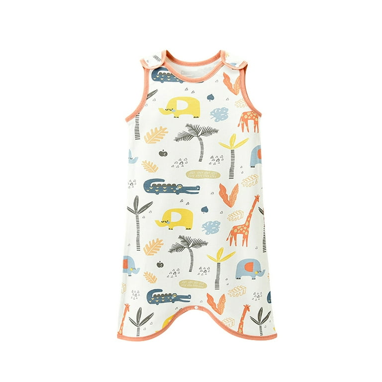 Baby Sleep Sack 0-4 Years 100% Cotton Baby Wearable Blanket Vest